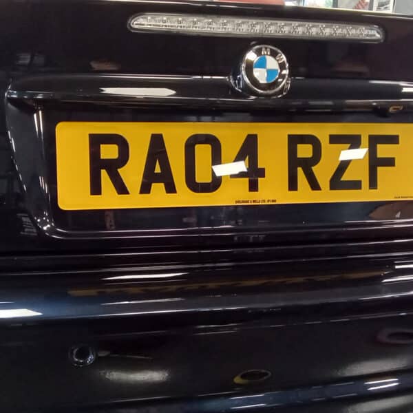 231025 2004 BMW M3 Number Plate Change 8