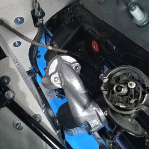 241025 1960 Jensen 541R Boot Lock Latches Oil Filter Housing and Heater Control Valve 2