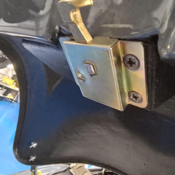 241025 1960 Jensen 541R Boot Lock Latches Oil Filter Housing and Heater Control Valve 5