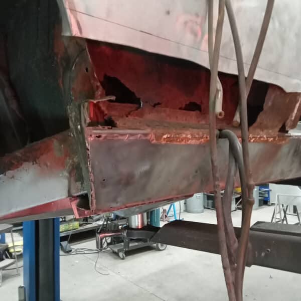 241025 1970 Aston Martin DBS Wing Rust