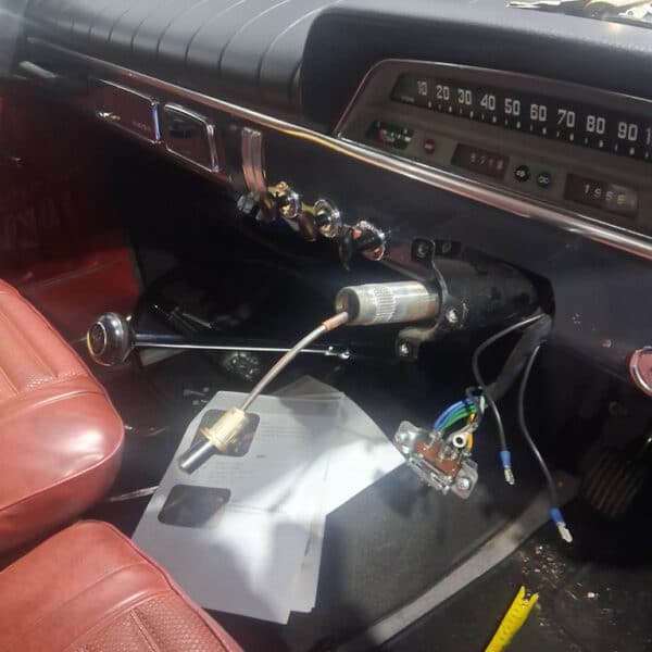 251025 1966 Volvo 122S Electric Steering Column Install 4