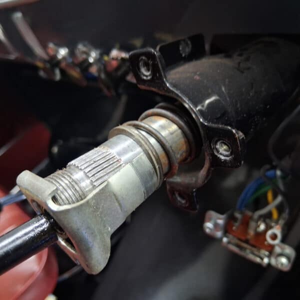 251025 1966 Volvo 122S Electric Steering Column Install 5