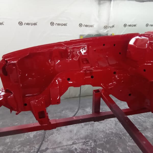 281025 1978 Mercedes 350SL Engine Bay Painted 4