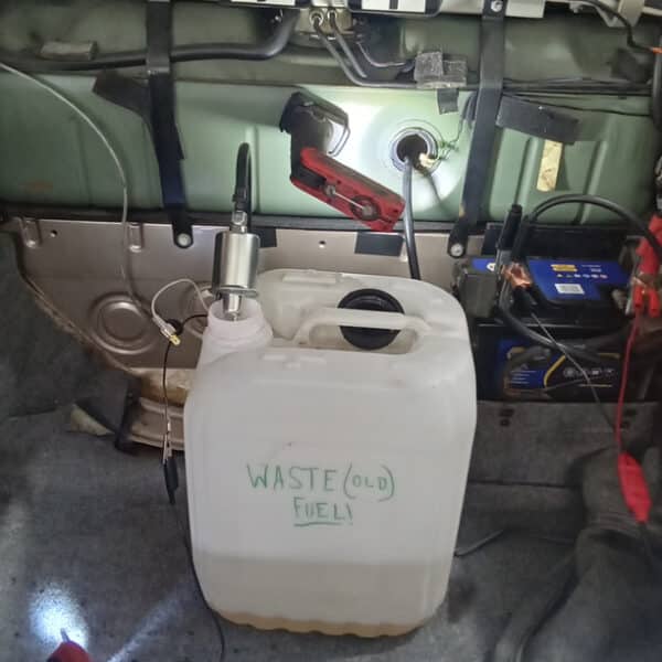 281025 1991 Jaguar XJS Fuel System 6