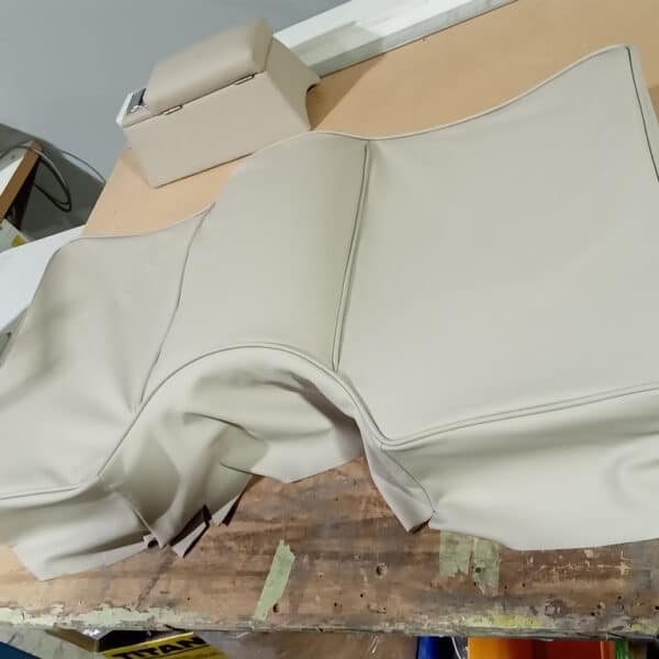 291025 1960 Jensen 541R Rear Seat