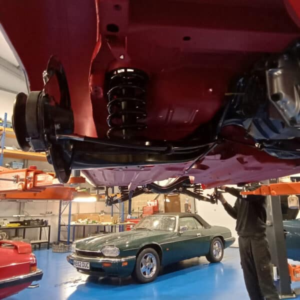 291025 1978 Mercedes 350SL Subframe Fit Up 2