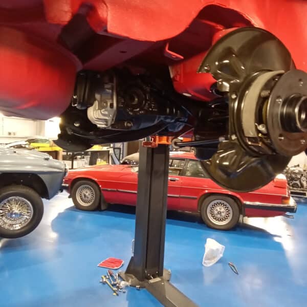 291025 1978 Mercedes 350SL Subframe Fit Up 3