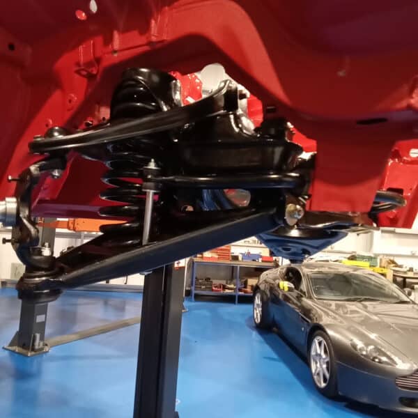 291025 1978 Mercedes 350SL Subframe Fit Up 5