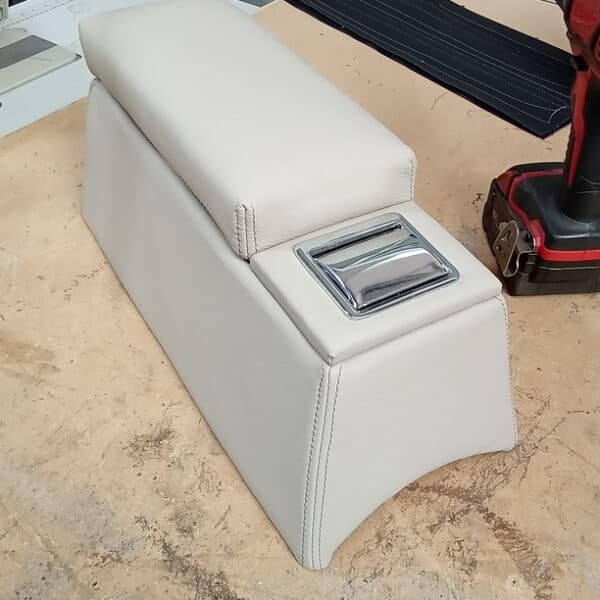 300925 1960 Jensen 541R Arm Rest Recovered 2