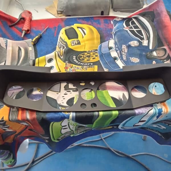 300925 1970 Aston Martin DBS Instrument Panel Painted 2