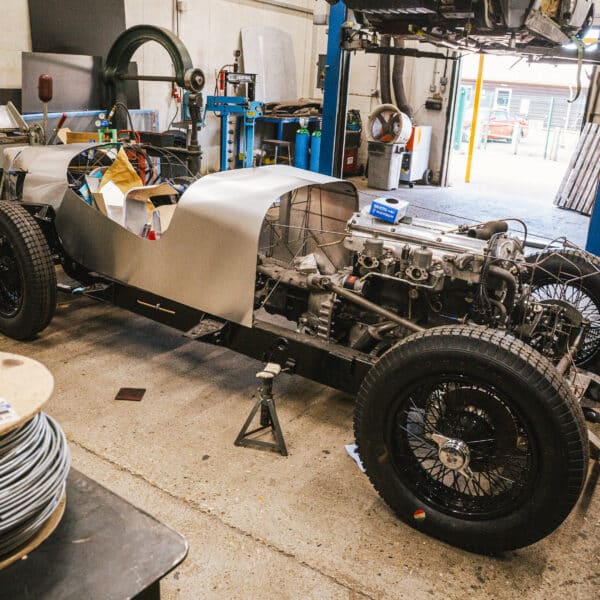 300925 XK120B Body Taking Shape
