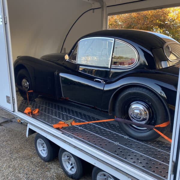 301025 1955 Jaguar XK140 Delivery