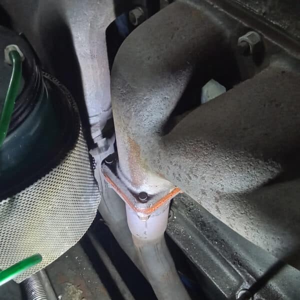 301025 1955 Jaguar XK140 Exhaust Repair