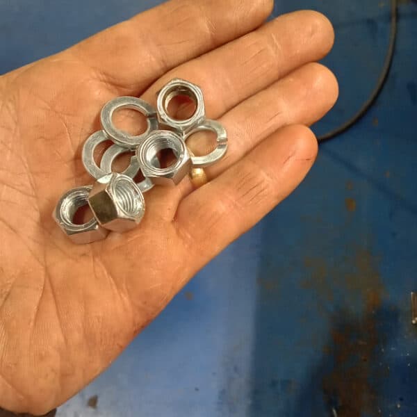 301025 1955 Jaguar XK140 Exhaust Repair 8