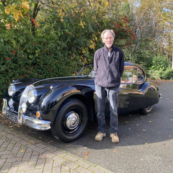 301025 1955 Jaguar XK140 Winner