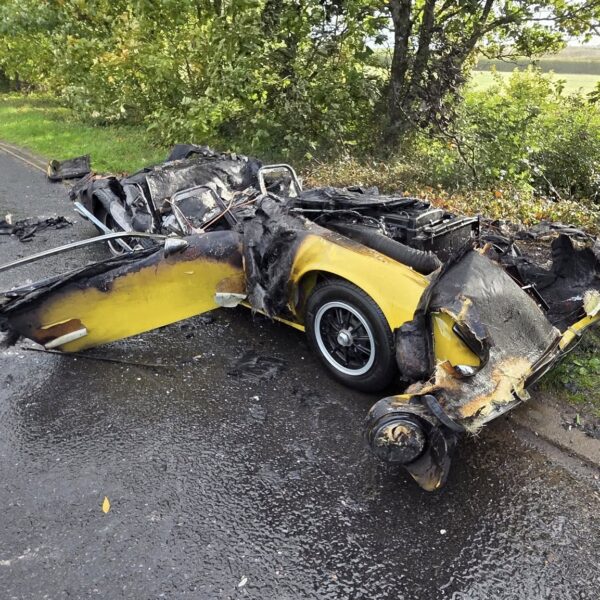 Lotus Elan Fire in Devon 2