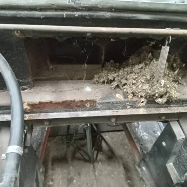 041025 1970 Aston Martin DBS Firewall Removal 2