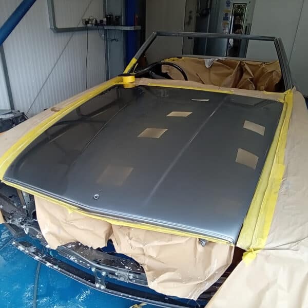 081125 1987 Mercedes 500SL Polishing 10