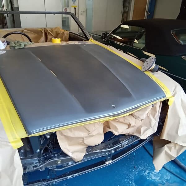 081125 1987 Mercedes 500SL Polishing 2