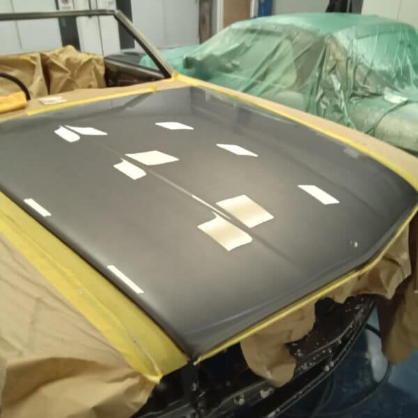 081125 1987 Mercedes 500SL Polishing