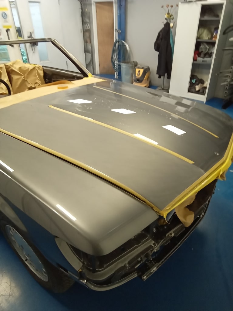 081125 1987 Mercedes 500SL Polishing 8