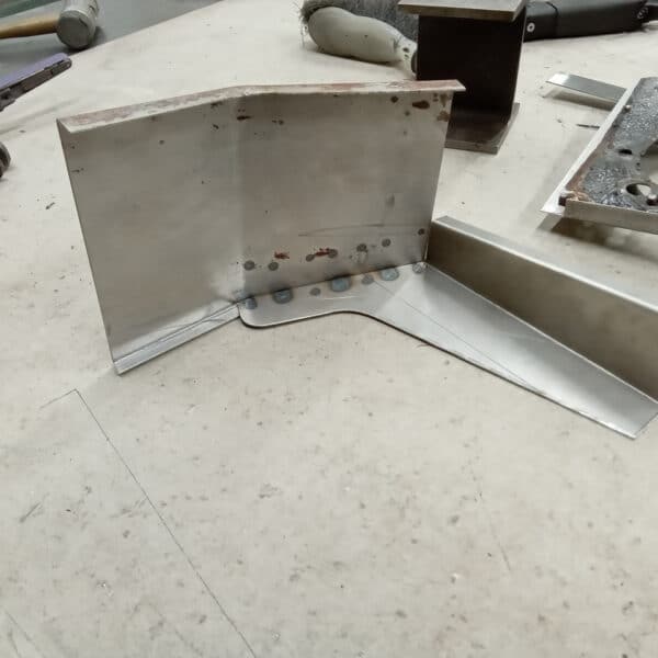 111125 1970 Aston Martin DBS Head Light Mounts and Supports