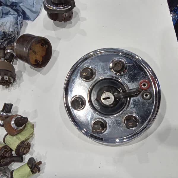 121125 1953 Aston Martin DB2 Dash Parts Cleaned 5