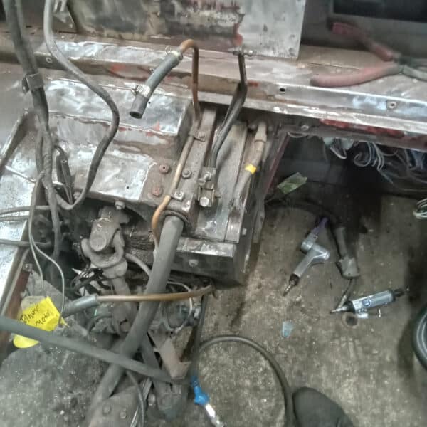 121125 1970 Aston Martin DBS Firewall and Engine Bay 2