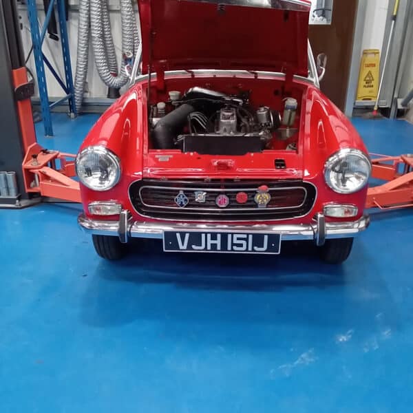 131125 1971 MG Midget PDI and Rear Brake Strip 15