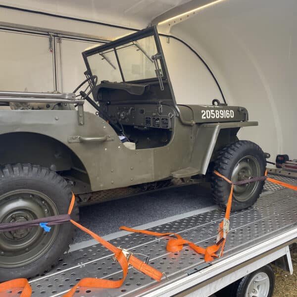 141125 1944 Willys Jeep Transport and arrival 2