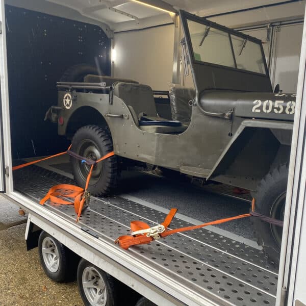 141125 1944 Willys Jeep Transport and arrival 3