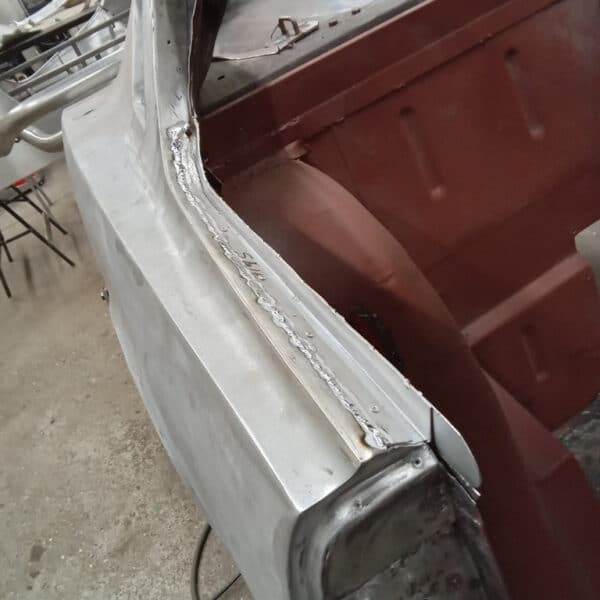 141125 1970 Aston Martin DBS Quarter Window Repair
