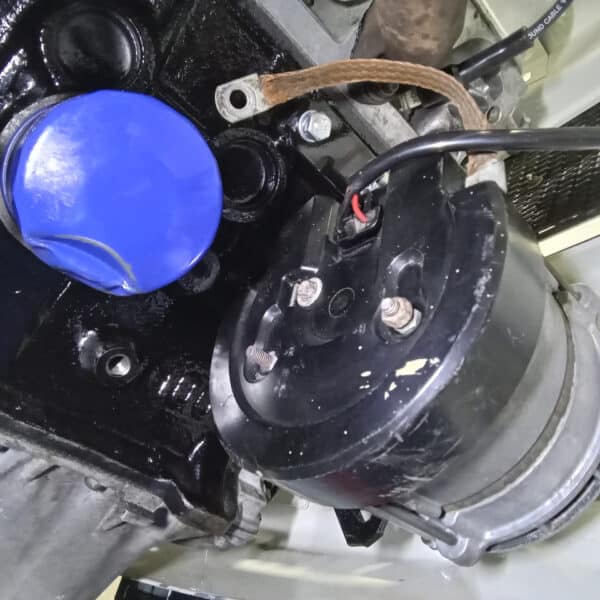 151125 1969 Audi 70L Alternator Brackets and Wiring 10