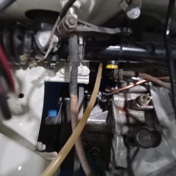 151125 1969 Audi 70L Alternator Brackets and Wiring 15