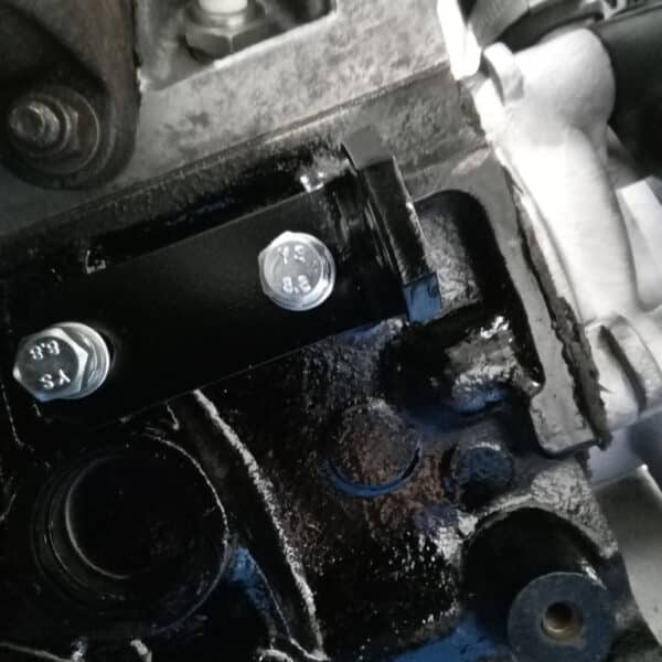 151125 1969 Audi 70L Alternator Brackets and Wiring