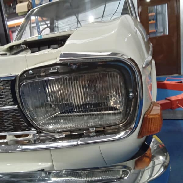 151125 1969 Audi 70L Rear Door Pads and Headlight Surrounds 4