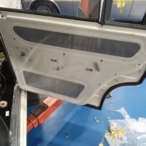 151125 1969 Audi 70L Rear Door Pads and Headlight Surrounds 9