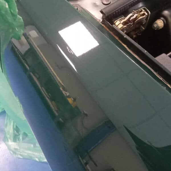 171125 1995 Jaguar XJS Convertible Paint Repair on Bonnet and Wing 5