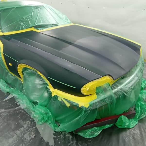 171125 1995 Jaguar XJS Convertible Paint Repair on Bonnet and Wing