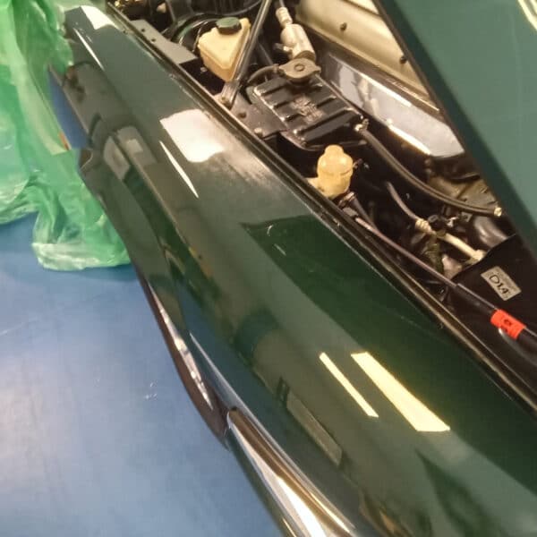 171125 1995 Jaguar XJS Convertible Paint Repair on Bonnet and Wing 7