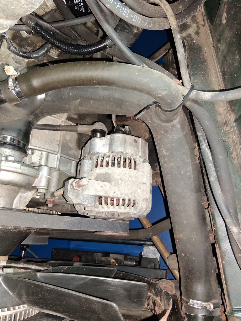 181125 1995 Jaguar XJS Appraisal and Alternator Replaced 7