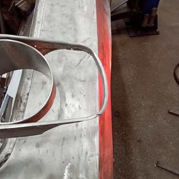 191125 1970 Aston Martin DBS Grille Adjustments 2