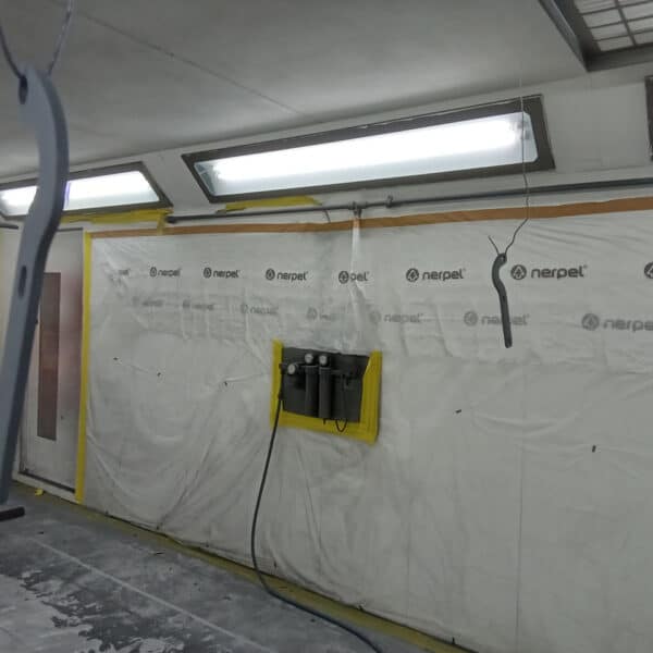 191125 1987 Mercedes 500SL Bonnet Hinges Painted 5