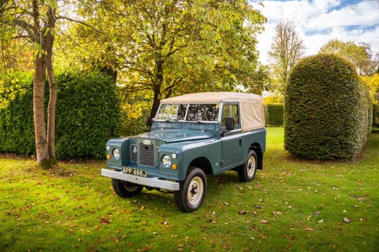 1971 Land Rover Series IIA Blue 1