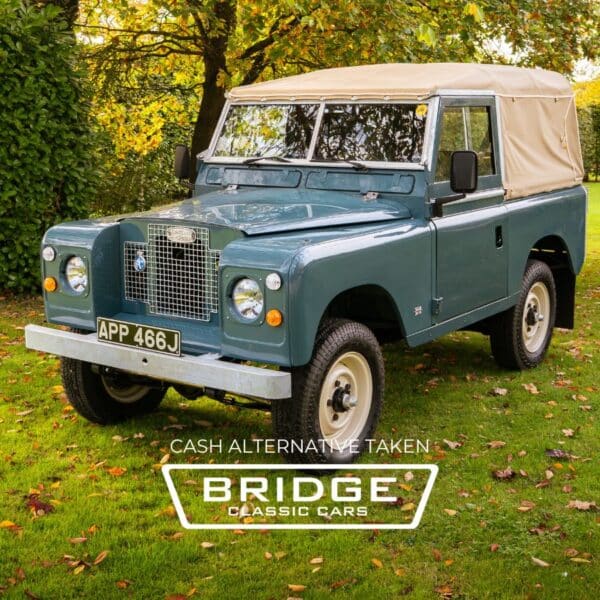 1971 Land Rover Series IIA or £14,000