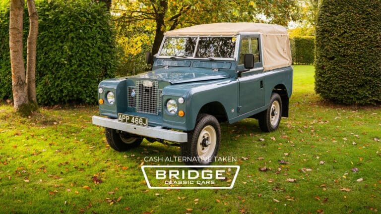1971 Land Rover Series IIA Cash Alternative