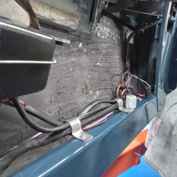 201125 1969 Aston Martin DB6 Volante Doors and Chromework Installed 14