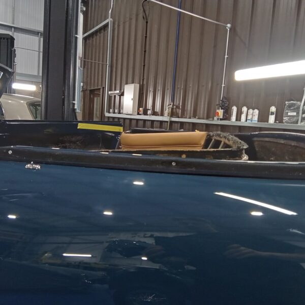 201125 1969 Aston Martin DB6 Volante Doors and Chromework Installed 2