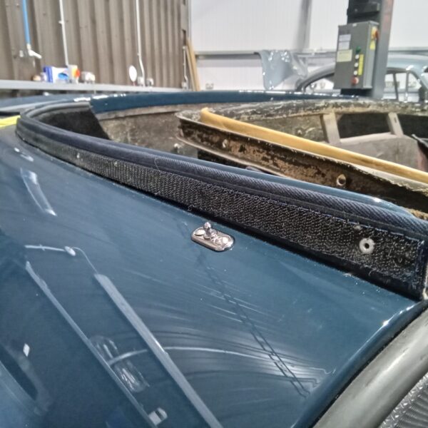 201125 1969 Aston Martin DB6 Volante Doors and Chromework Installed 9