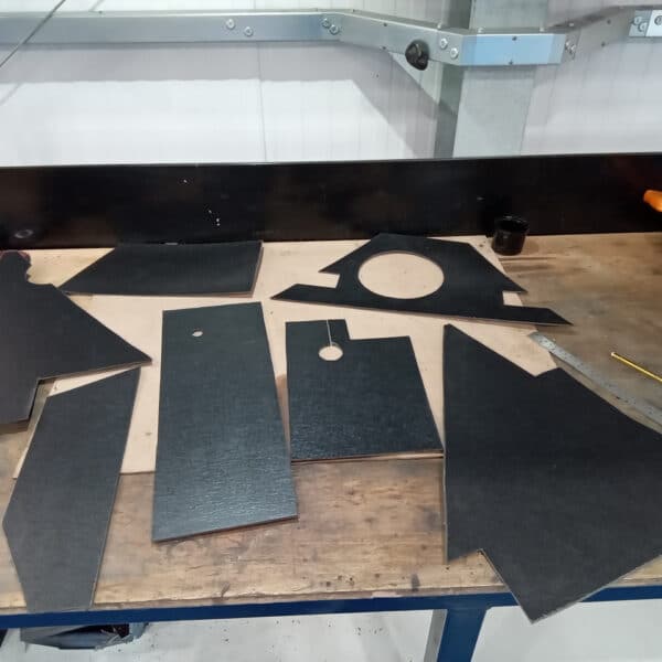 211125 1953 Aston Martin DB2 Bulkhead Insulation 3